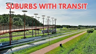 European Suburbs Are More Livable because Transit Exists [upl. by Ahsoj]