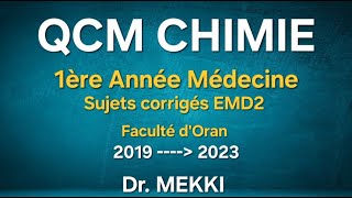 16 QCM CHIMIE ADDITION RADICALAIRE [upl. by Beaulieu]