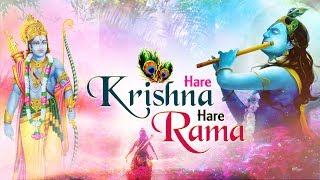 HARE KRISHNA HARE RAMA  MAHA MANTRA  BEAUTIFUL SONG [upl. by Duj]