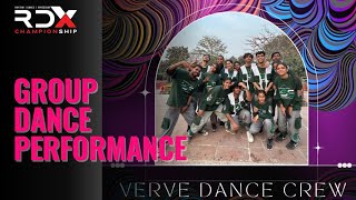 RDX Season 2  GROUP  Ft Verve Dance group [upl. by Tnarb628]