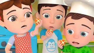 Hot Cross Buns Song  Nursery Rhymes and Kids Songs [upl. by Rawde]