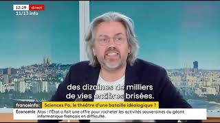 Aymeric Caron PULVÉRISE violemment les journalistes de France Info sur Gaza [upl. by Helm763]