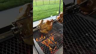 Rotisserie Chicken on Santa Maria Grill [upl. by Asta]