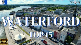 Waterford Ireland  See Waterford City in 7 Minutes  4K Drone Vlog  TOP 15 Things to Do [upl. by Renny]