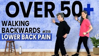 10 min Walking Workout For Ages 50 Exercise for Seniors to Lower Back Pain [upl. by Atteinotna]