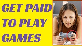 Get Paid To Play Video Games 🎮 Video Game Tester Jobs 🎮2020🎮🎮🎮 [upl. by Merritt]