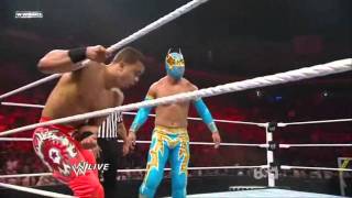 Sin Cara Mistico Debut First Full Match On RAW [upl. by Ulland]