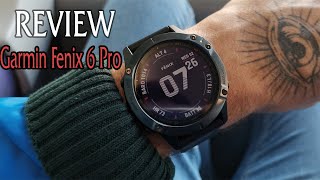 Garmin Fenix 6 Pro  Premium Multisport GPS Watch Review 2020 [upl. by Retnyw]