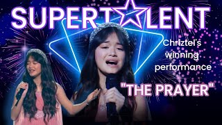 SUPERTALENT FILIPINA CHRIZTEL RENAE ACEVEDA PERFORMED A SURPRISING RENDITION OF THE PRAYER viral [upl. by Pius]