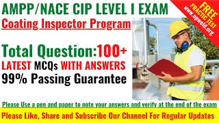 Latest Top 100 AMPPNACE CIP Level 1 Exam Question and Answers [upl. by Saraiya]