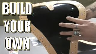 How To Make A Tooled Leather Motorcycle Seat [upl. by Ellennahs]