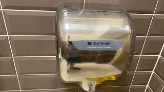 Heatstore Hand Dryer  Furniture Village Tamworth [upl. by Stahl481]