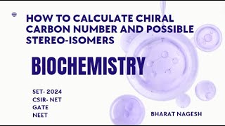 How to calculate chiral carbon number and possible stereoisomers [upl. by Georges195]