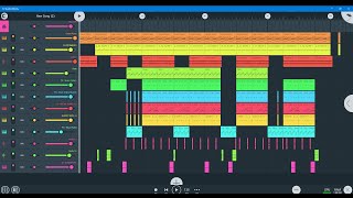 How to make an Italian drill beat on FL studio mobile Tutorial [upl. by Gnok]