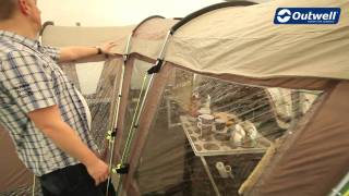 A tour of the Outwell Maryland XL tent [upl. by Asirem]