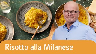 Risotto alla Milanese  REWE Deine Küche [upl. by Nella643]