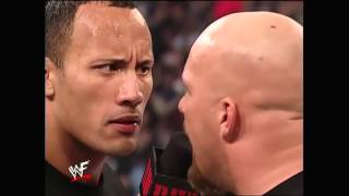 The Rock amp Stone Cold Promo Before Survivor Series 121101 [upl. by Acinor]