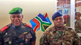 12 URGENT LA SADC REFUSE DE SENGAGER AU COMBAT PROPOS DU COMMANDANT SUD AFRICAIN GENERAL MONWABISI [upl. by Nevaj]