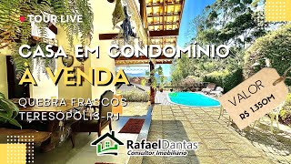 Casa em Condomínio à Venda em Teresópolis RJ  rafaeldantasimoveis 21 999251999 WhatsApp [upl. by Alfred648]