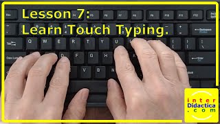 Touch Typing Index Finger Frenzy Lesson 2 [upl. by Olra]