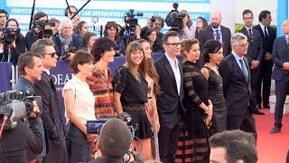 Jury Members on the red carpet of the 2017 Deauville film festival [upl. by Avid]