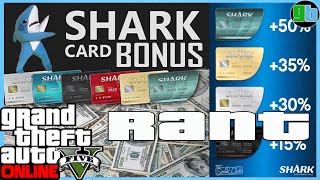 GTA Online Shark Card Bonus Rant [upl. by Ssidnac]