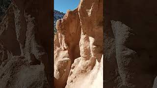 Bandelier Pueblo Loop trail hike on 1117 mountainpasses [upl. by Kinelski664]