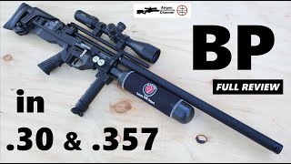 Hatsan BP Regulated 30 amp 357 Big Bore PCP Rifle Review  Factor BP Tuning Guide [upl. by Anelram]