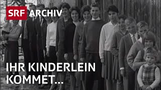 Kinderreiche Familie Remetschwil 1961  Familienplanung  Grossfamilie  SRF Archiv [upl. by Eissolf]