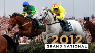 CLOSEST EVER FINISH IN A GRAND NATIONAL SEES NEPTUNE COLLONGES WIN 2012 RENEWAL AT AINTREE [upl. by Dlaniger]