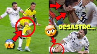 🚨¡LESIÓN GRAVE DE CARVAJAL🤯😬 ¿EL FIN DE SU CARRERA😱💔 [upl. by Trilbee]