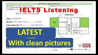 ielts listening Clark’s Bicycle Hire ehjagraon NT140EHJ [upl. by Meriel]