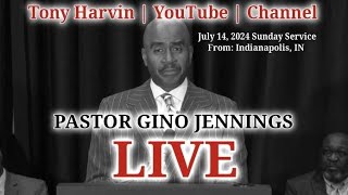 Pastor Gino Jennings  LIVE  July 14 2024  Sunday Service  Indianapolis IN [upl. by Enyedy521]