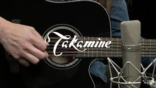 Takamine GD30CE 12 String Electro Acoustic Black  Gear4music demo [upl. by Yelsnit954]