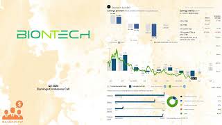 BNTX BioNTech Q2 2024 Earnings Conference Call [upl. by Grussing]