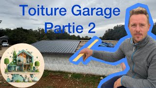 Épisode 14  Toiture Garage  partie 2 [upl. by Ueihtam937]