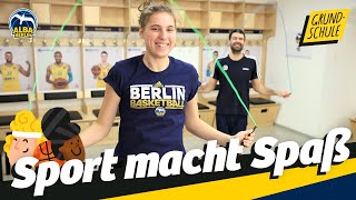 Grundschule 30  Gummitwist – Sport für Kopf und Beine  Sport macht Spaß [upl. by Almallah]