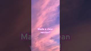 Made a clean version foryou abcya cleanversion song shorts shortsdance newdancesongs help [upl. by Hezekiah]