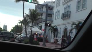 728 Ocean Drive Miami  Scarface Scene Miami Beach [upl. by Toy961]