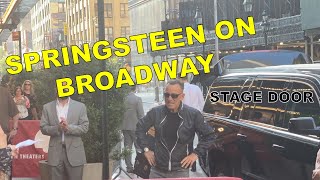 Springsteen On Broadway Stage Door July 14th 2021 [upl. by Leighland]