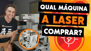 QUAL MÁQUINA A LASER COMPRAR Fibra UV Co2 DESCUBRA AGORA  TRANSLASER [upl. by Ecnesse]