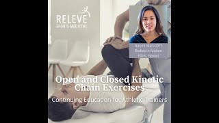 Open and Closed Kinetic Chain Exercises [upl. by Alejoa598]