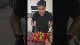 This Caribbean amp South American Fusion Hot Sauce A Must Have Spicy HotSauce shorts diy recipe [upl. by Renny]