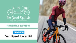 Decathlon Van Rysel Road Racer Jersey and Endurance Bib Short Cycling Kit Review  feat Breathable [upl. by Gilpin]