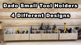 Small Tool Organizers  Learn To Make Dado Boxes  Small Wood Shop Series [upl. by Concordia]