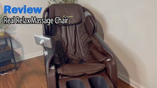 Real Relax Massage Chair Favor06 Review  Great Value Great Massage [upl. by Anikahs]