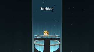 Evolve Sandshrew To Sandslash pokemon pokemongo [upl. by Sheng]