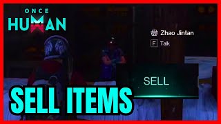 Once Human Where To SELL Items And FARM Energy Links EASY [upl. by Hsara]