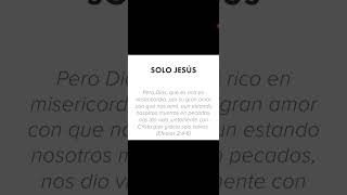 SOLO JESÚS jesus [upl. by Desmund]