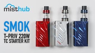 The SMOK TPriv 220W TC Kit Unboxing and Quick Product Overview [upl. by Karlotte]